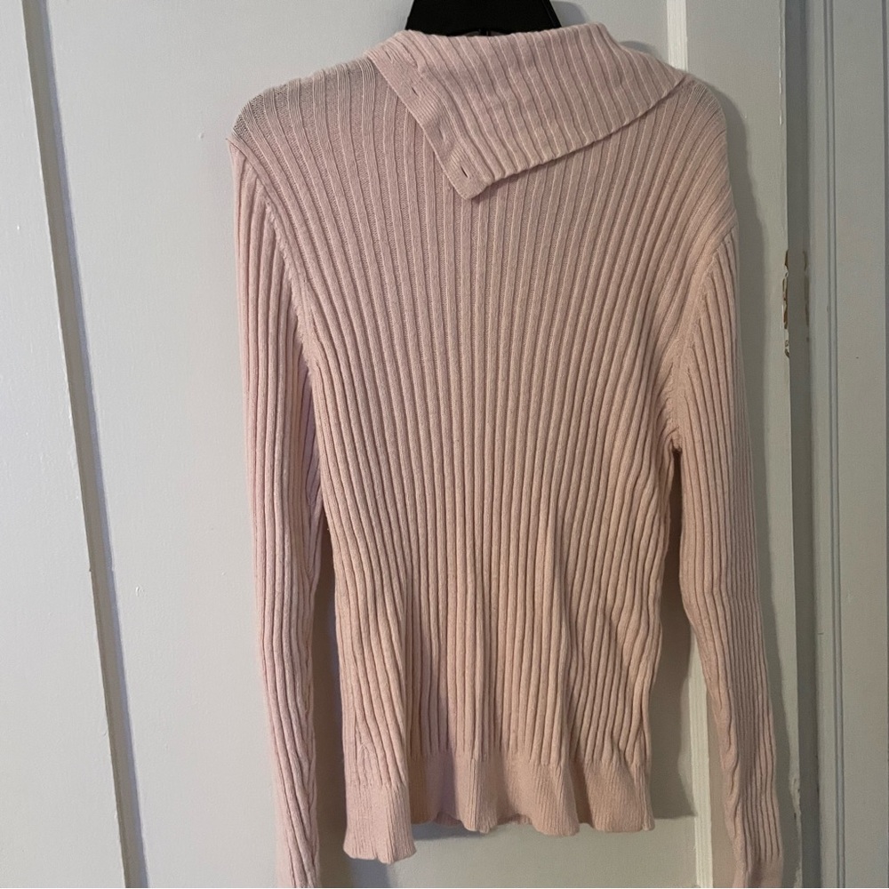 Gap Pink Ribbed Sweater - Picture 3 of 3